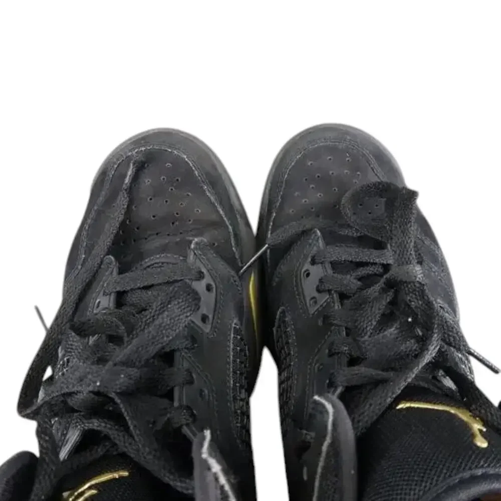 Jordan Mars 270 Sneakers Shoes Youth 7 Nike Air Basketball Athletic Black Gold